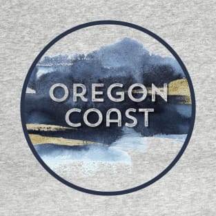 Oregon Coast Pacific NW Vacation Souvenir Watercolor T-Shirt